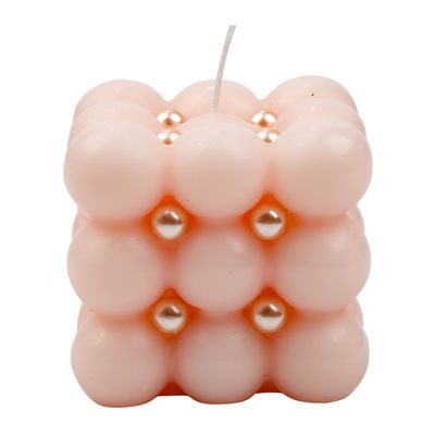 Natural Soy Wax Velas Aromatics Cube Bubble Candle Scented Candles Artistic Candle
