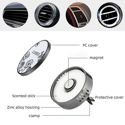 Zinc Alloy Car Perfume Air Fresheners Creative Decoration Car Aromatherapy