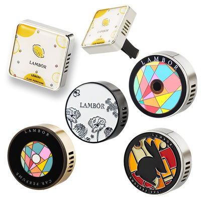 Zinc Alloy Car Perfume Air Fresheners Creative Decoration Car Aromatherapy