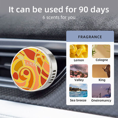 Zinc Alloy Car Perfume Air Fresheners Creative Decoration Car Aromatherapy