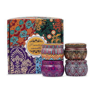 Gift Box Set 1kg / 1set Hand Made Soy Candles For Home Decoration