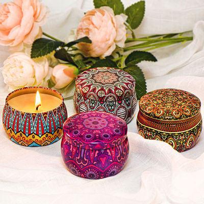 Gift Box Set 1kg / 1set Hand Made Soy Candles For Home Decoration