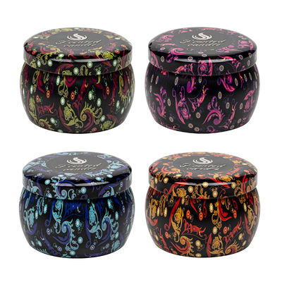 Home Decoration Aromatic Candle Tin Scented Candle Private Label Scented Candles