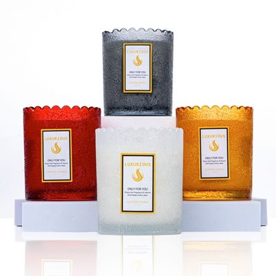 Home Garden Wedding Parties Birthday Glass Jar Scented Candle Soy Candle Gift Set