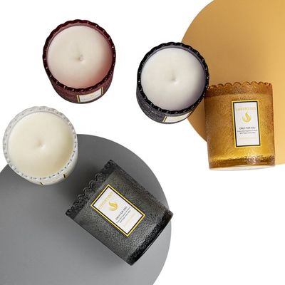 Home Garden Wedding Parties Birthday Glass Jar Scented Candle Soy Candle Gift Set
