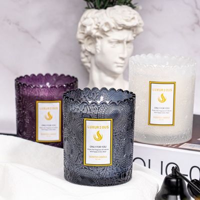 Home Garden Wedding Parties Birthday Glass Jar Scented Candle Soy Candle Gift Set