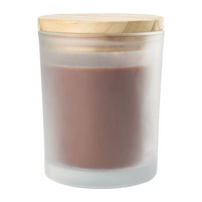 Large Pillar Glass Jar Scented Candle Scented Soy Wax Candles For Meditation Gift