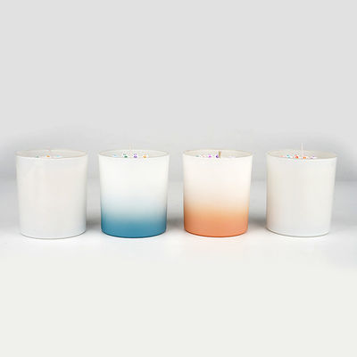 Private Label Glass Jar Scented Candle Matte Glass Jar Soy Wax Scented Candle