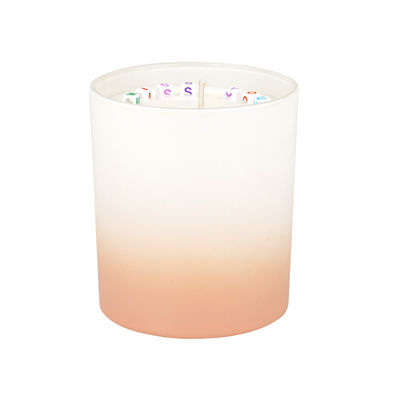 Private Label Glass Jar Scented Candle Matte Glass Jar Soy Wax Scented Candle