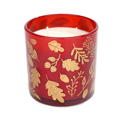 2 Wick Glass Jar Scented Candle Handmade Luxury Aromatherapy Soy Candles In Jars