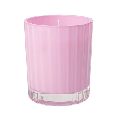 Home Aromatherapy Custom Wax Candles With Pear Lemon Basil Bergamot Cedar Lilac Scent