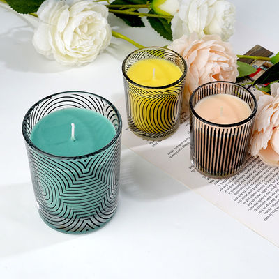 Wedding Parties Glass Jar Scented Candle Air Freshening Soy Candle Private Label