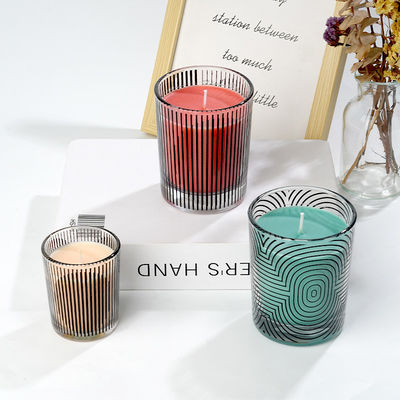 Wedding Parties Glass Jar Scented Candle Air Freshening Soy Candle Private Label