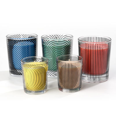 Wedding Parties Glass Jar Scented Candle Air Freshening Soy Candle Private Label
