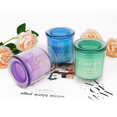 Glass Jar Scented Candle April Fool's Day Occasion Double Wall Clear Transparent High Borosilicate Candles