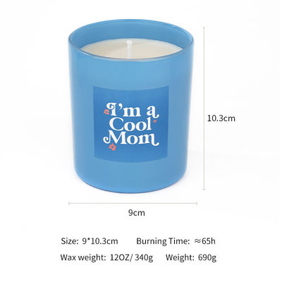 Glass Jar Scented Candle for Wedding Favors Customized Logo and Aromatherapy Private Label
