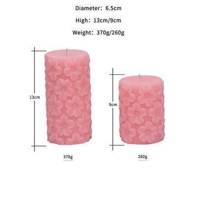 Handmade Pillar Candle Luxury Candle With Natural Soy Wax And Custom Scent