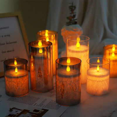 Energy Saving Plastic Electric LED Candle With Remote Control