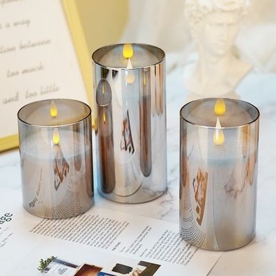 Energy Saving Plastic Electric LED Candle With Remote Control