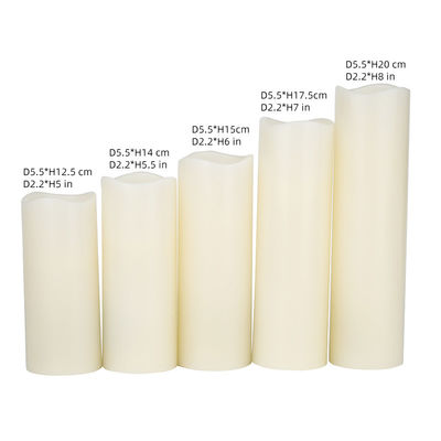 LED Candle Real Wax LED Candles with Remote Control and Battery Operated