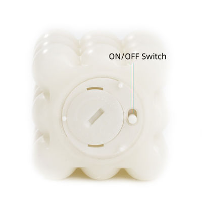 LED Lanterns Paraffin Wax Cube Bubble LED Candle Modern Ambiance