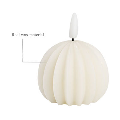 Birthdays LED Lanterns Battery LED Candles With 3D Effect Paraffin Wax Flameless Candles