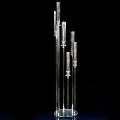 Table Decorations Candle Holder Acrylic Candelabra Centerpiece Wedding Centerpieces
