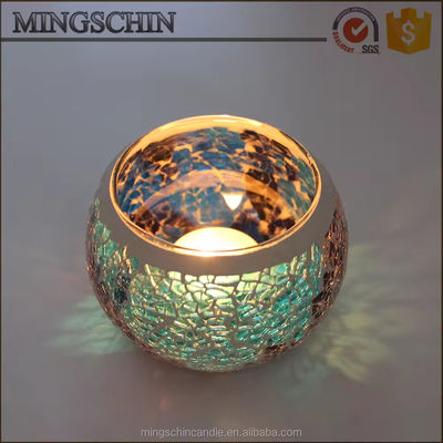 Tea Light Candle Holder Dome Shaped Porcelain  1 Color Pillar Holder