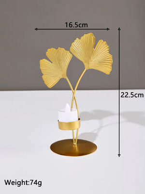 Candle Container Candlestick Metal Candle Holder Custom For Wedding Decors