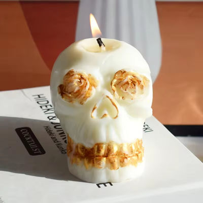 Resin Candle Molds 3d Skull Silicone Mould For Making Candle Soap Cake Decor