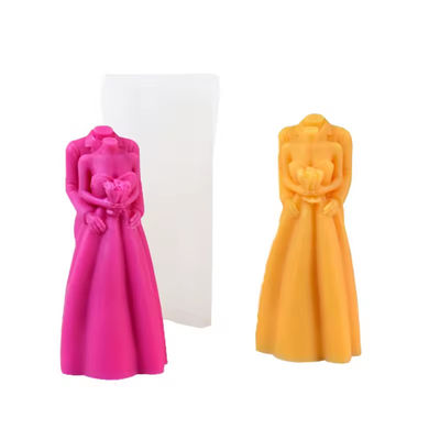 Disposable Silicone Mold DIY Wedding Candle Mold With Hand Ceremony Scented Candle
