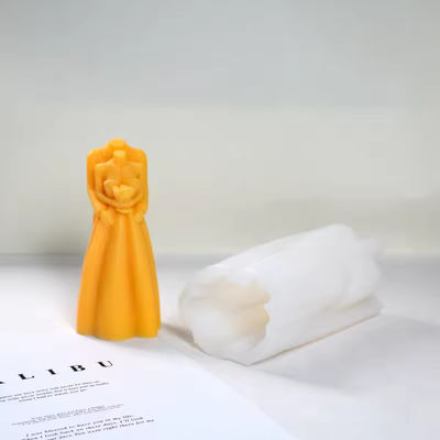 Disposable Silicone Mold DIY Wedding Candle Mold With Hand Ceremony Scented Candle