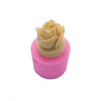 Home Decoration Silicone Molds 3D Rose Flower Soap Mold