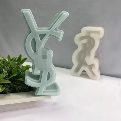 Silicone Rubber Custom Diy Decoration Resin Crafts Casting Epoxy Resin Molds Big Letters Luxury Brand Logo