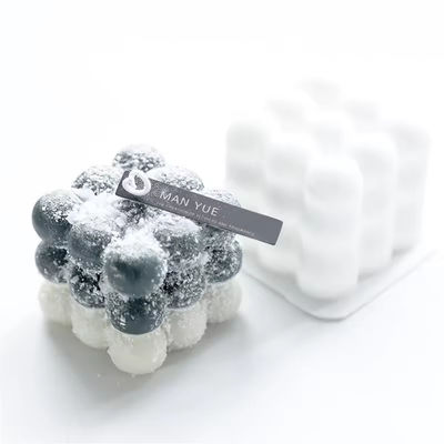 3D Bubble Mould Candle Molds Rubiks Silicone Ice Cube Mold Cake Mold