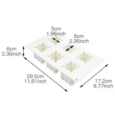 3D Bubble Mould Candle Molds Rubiks Silicone Ice Cube Mold Cake Mold