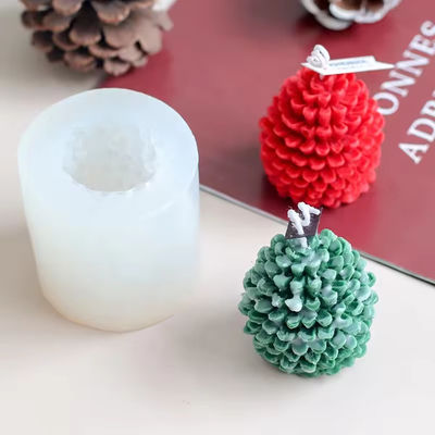 Silicone Soap Candle Mold Luxury Decorative Christmas Tree Cake Mold