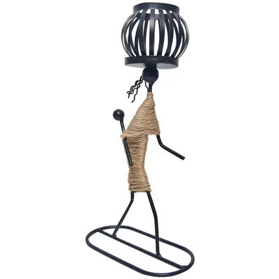 Creative Candle Stand Nordic Restaurant Table Bar Decoration Metal Tea Light Candle Holder