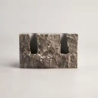 Christmas Home Decor Candle Holder Natural Stone Decorating Travertine Marble Holder