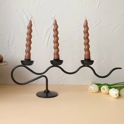Decorative Candle Holders Metal Candlestick Holder Vintage Hysteria Wrought Iron Holders