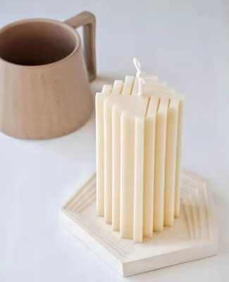 Custom Shape Craft Candle Cylinder Stick Candle Scented Pillar Creative Candles