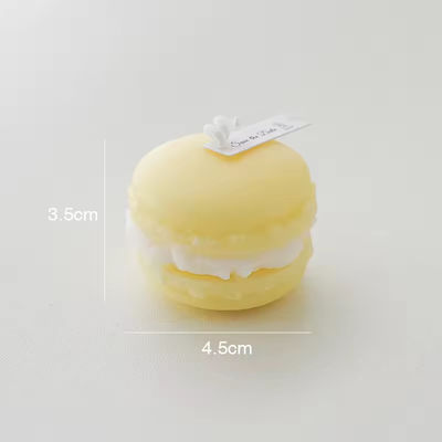 Creative Candles Macaron Shaped Funny Candles Home Decor Scented Candle