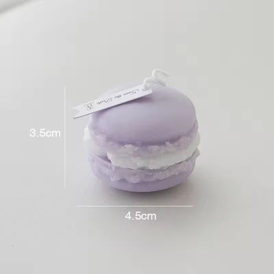 Creative Candles Macaron Shaped Funny Candles Home Decor Scented Candle