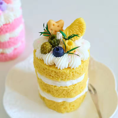 Christmas Craft Candle Creative Candles Cute Soy Wax Layer Cake Scented Candles
