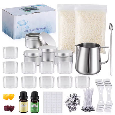 Handmade Natural Party Gift Set Diy Candle Making Kit