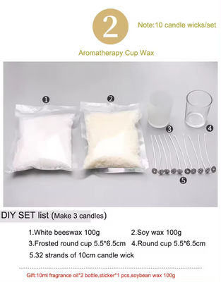 Vegetable Wax Diy Soy Candle Kit Soy Candle Set Making Kit