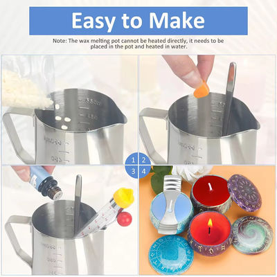 Adults Diy Scented Candle Kit Christmas Scented Candle Wax Kit