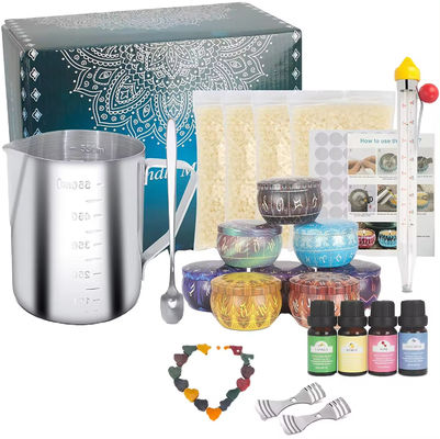 Adults Diy Scented Candle Kit Christmas Scented Candle Wax Kit