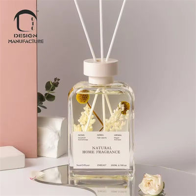 200ml Luxury Home Fragrance Rattan Diffuser Sticks Essential Oil Reed Diffuser Bottle Gift Set