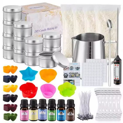 Non Toxic Scented Soy Candles Full Beginners Set Diy Candle Scented Soy Wax Candles